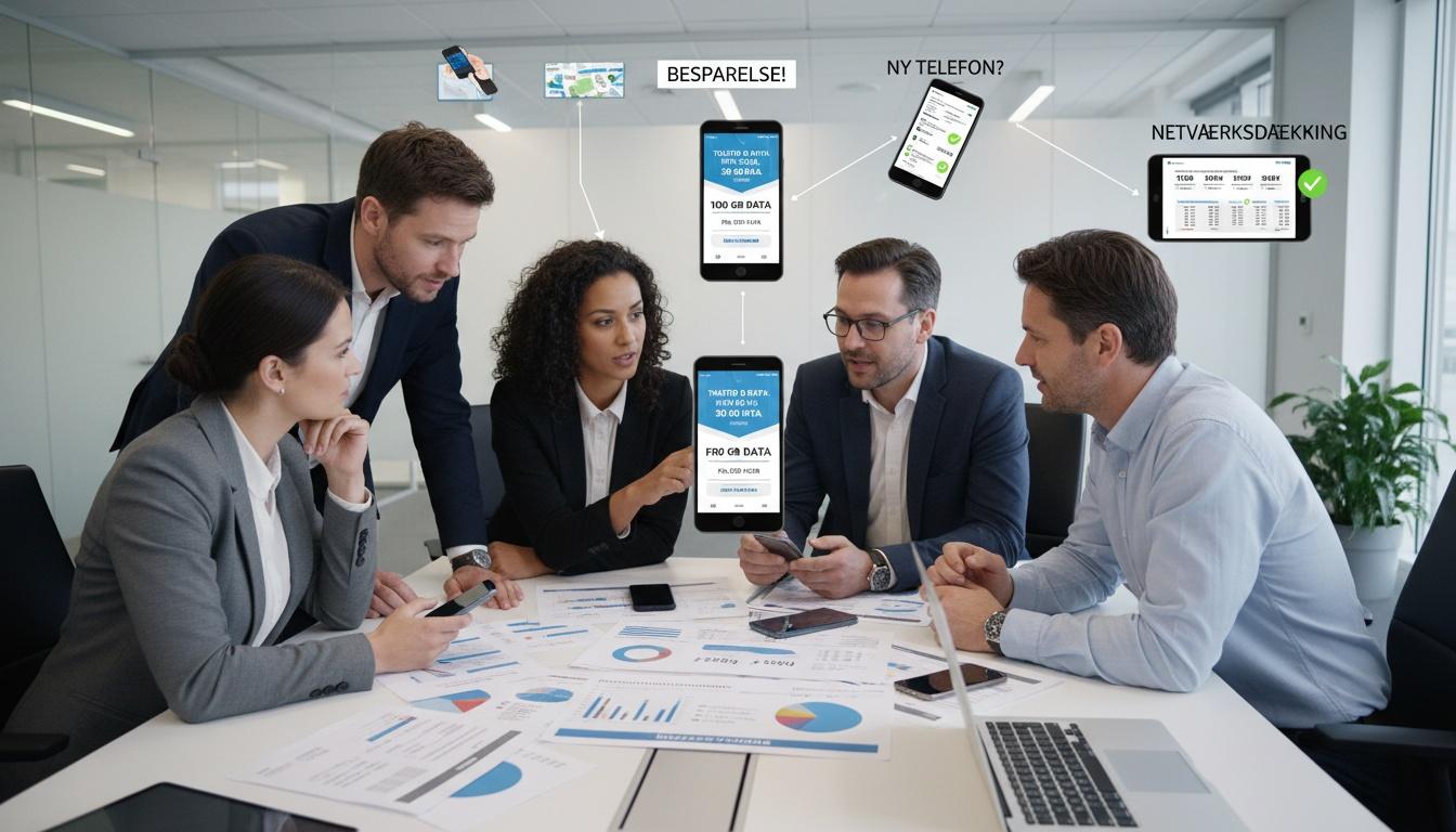 Sammenligning af mobilabonnementer